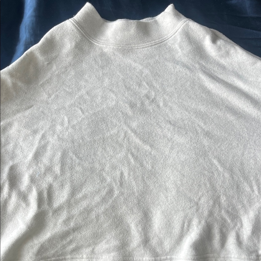 Cozy White Turtleneck Sweater